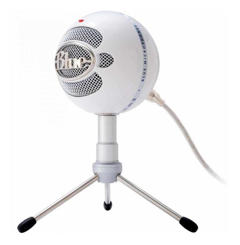 Imagen 10 de 10 de Micrófono Blue Snowball Ice condensador cardioide blanco