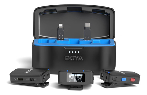 2 Micrófonos Inalámbricos Boya Boyamic | Memoria Interna 8gb