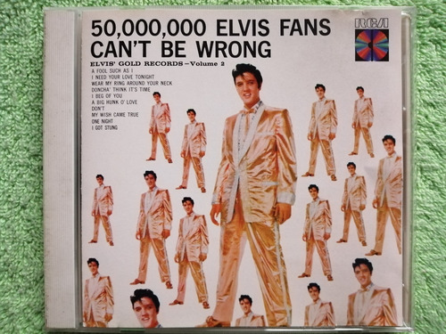 Eam Cd Elvis Presley 50,000,000 Fans Can't Be Wrong Japones