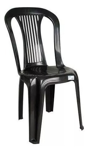 Cadeira De Plastico Bistro Empilhavel Antares Novo Kit 40 Un