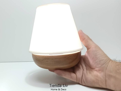 Velador Con Pantalla Estilo Moderno Escandinavo Modelo C2