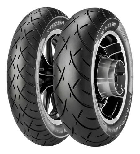 Pneu Metzeler Me 888 130/70b18 + 200/60r16 Harley