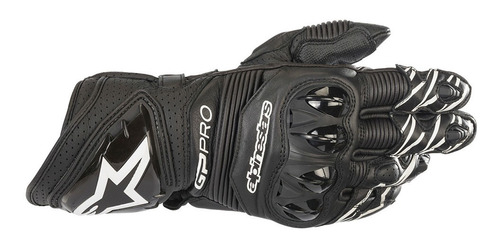 Luva Couro Alpinestars Gppro R3 Esportiva Speed Motociclista