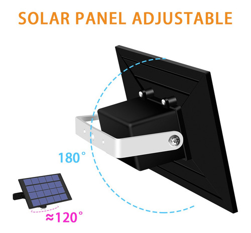 Colgantes De Luz Solar Con Panel Ajustable Automático