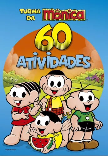 Kit Revista Turma Da Mônica 60 Atividades Cuidados Dia A Dia