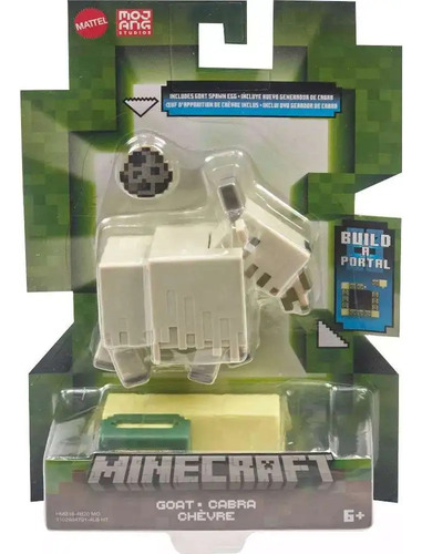 Mattel Minecraft Figura De Accion Cabra Build A Portal