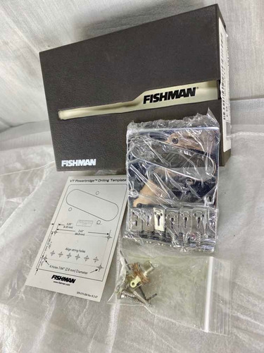 Ponte Fishman Pro-tel-101 Powerbridge Telecaster C/ Captador