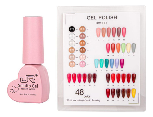 Estuche De Gel Jr Semipermanente 48 Pz