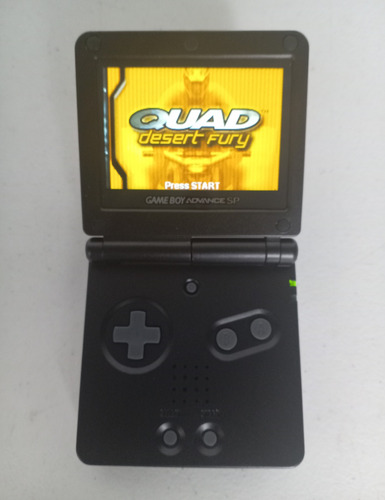 Game Boy Advance Sp Con Carcasa Metroid Y Pantalla Ips (Usado)