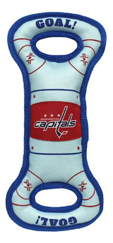 Pets First Nhl Washington Capitals Hockey Field Dog Tug Fetc