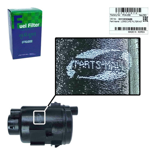 Imagen 9 de 10 de Filtro Gasolina Getz 2009 2010 2011 2012 Original