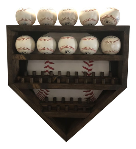 Vitrina Y Baseball Personalizada Con Diseño De Béisbol Y Cam