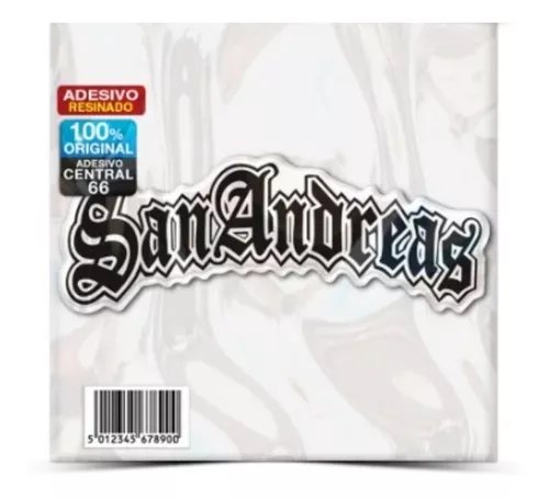 Quadro decorativo A4 GTA: San Andreas, game, gamer, jogos