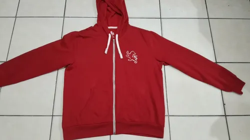 Chamarra Express Roja Hombre Calientita Cuotas sin inter s