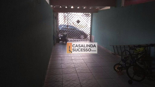 Sobrado Com 2 Dormitórios À Venda, 135 M² Por R$ 540.000,00 - Vila Guilhermina - São Paulo/sp - So0405