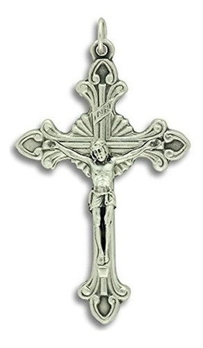 Lote De 5 Cristales Sunburst Cruz Crucifix Grande 218 Crucif