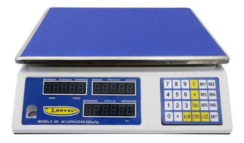 Bascula Digital Comercial 40 Kg Noval