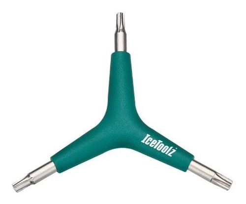 Chave Tipo Y 70t2 Torx T25/t30/t40 Verde Icetoolz