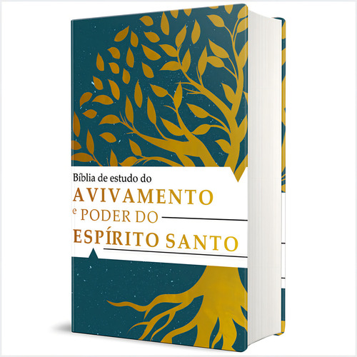 Bíblia De Estudo Do Avivamento E Poder Do Espírito Santo Rc Com Harpa Avivada E Corinhos, De João Ferreira De Almeida. Editorial Cpp En Português, 2017