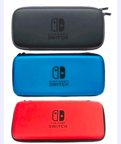 Kit Silicona + Estuche Para Nintendo Switch 