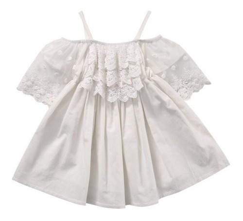 Vestido Infantil Menina Renda Batizado Casamentos Dama Honra