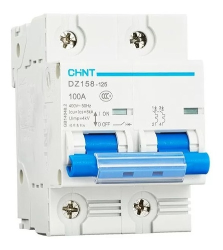 Breaker Termomagnetico 2x100a Chint 