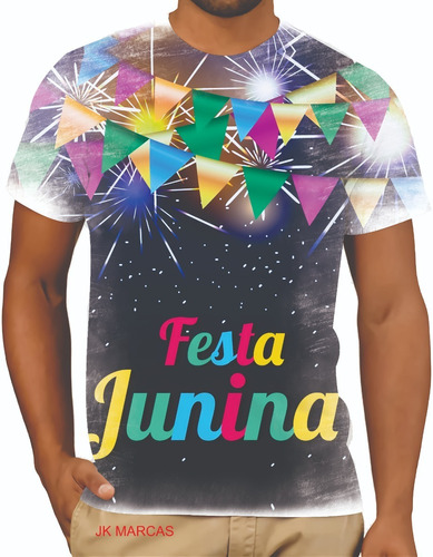 Camiseta Camisa Festa Junina São João Arraial Unissex Hd K07