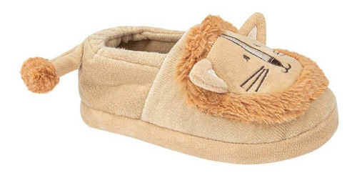 Pantuflas Para Niño Cerrada Leon Marca Schatz Kids Lion