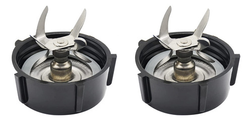 2 Peças De Reposição Compatíveis Com Blender Blade, 6 P-fs