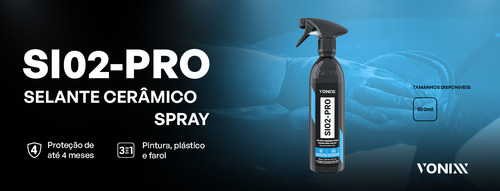 Sellador Ceramico Vonixx Sio2-pro 500ml
