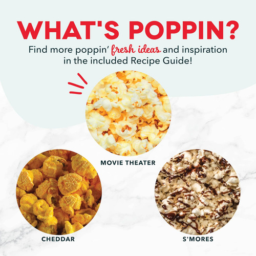 Dash Máquina Para Hacer Palomitas De Maíz Con Aire Caliente