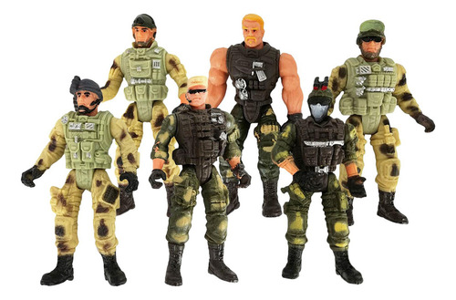 . Figura De Jogo De Guerreiro Militar Americano Para Meninos