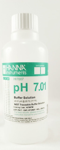 Solución Ph 7 Para Hi98130 Hanna De 230ml