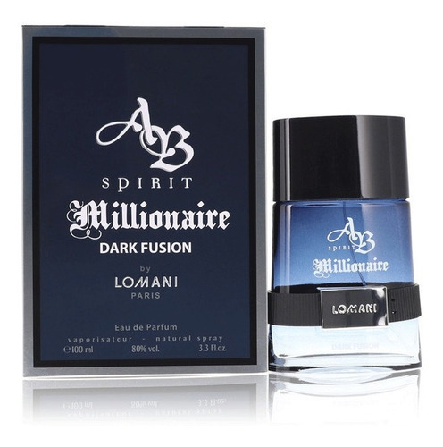 Ab Spirit Millionaire Dark Fusion 100ml Edp Lomani