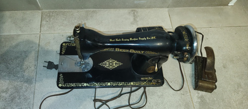 Maquina De Coser Electrica Antigua Best Built, Sin Mueble. Negro (Usado)