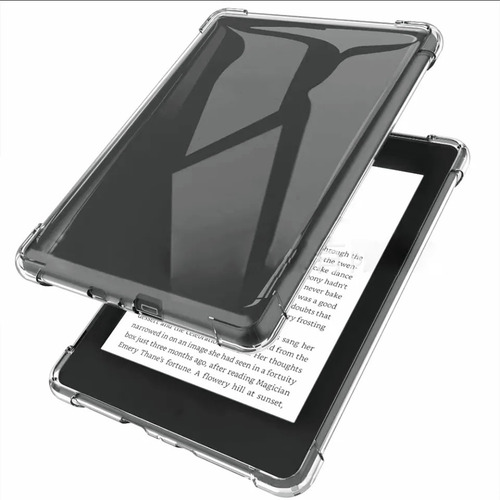 Imagen 5 de 9 de Funda Para Tablet Kindle Paperwhite 4 Transparente Antigolpe