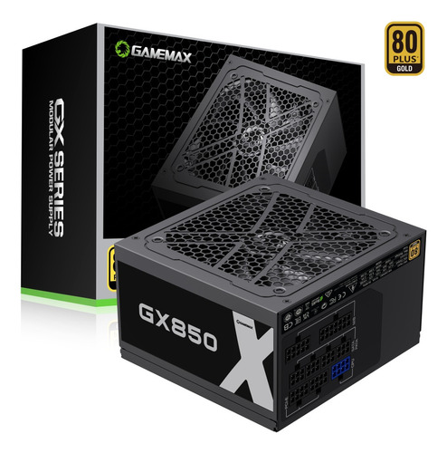 Fuente Gamemax Certificada 80+gold 850w Gx-850 Modular