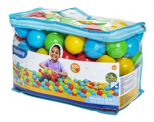 Bolsa De 100 Pelotas (6.5cm) - Bestway