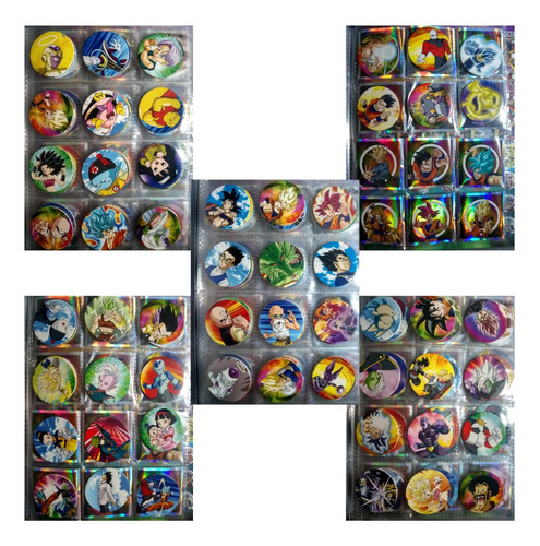 20 Tazos Sin Repetir De Dragon Ball Super Panini