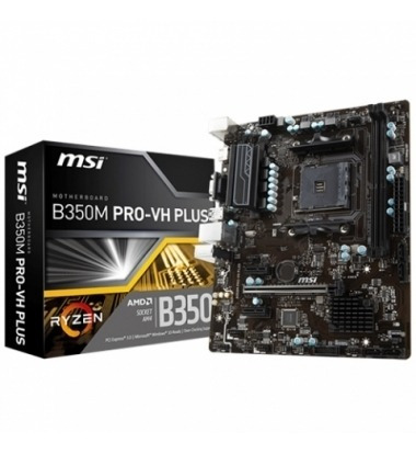 Msi Motherboard B350m Pro-vh Plus Ddr4 Am4 Ppct