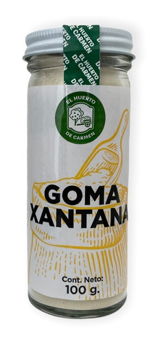 Goma Xantana Frasco 100g The Vegan Art Premium