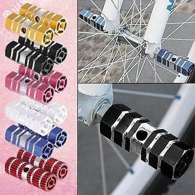 Bicicleta Bmx 3//8 \ estriberas Aleaci/ón Eje Oro