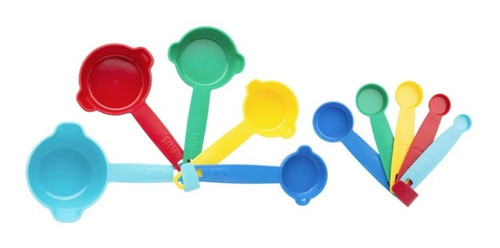 Cucharas Y Tazas Medidoras Tasty 10pzs