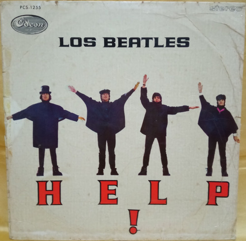 Fo Los Beatles Lp Help! 1965 Peru Ricewithduck