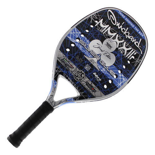 Raquete Beach Tennis Quicksand Silver Club Special 2023 Azul