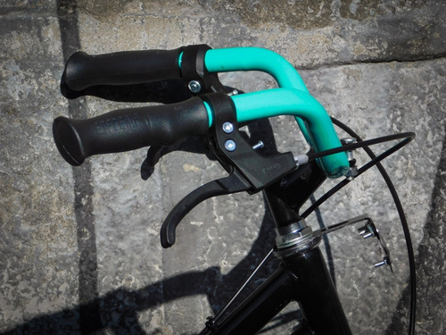 Manubrio Bicicleta Crusier Turquesa Mybikemx