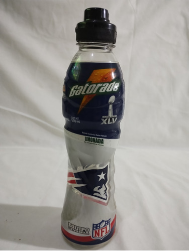 Botella Gatorade De Coleccion Superbowl 45 (de Plastico)