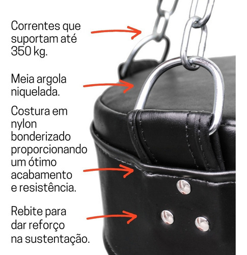Kit de sacos de boxeo de 160 cm y soporte de techo articulado, color negro