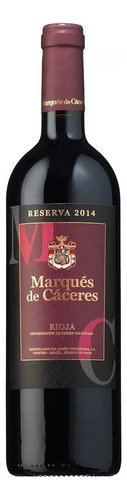 Vino Tinto Marques De Caceres Reserva 750 Ml