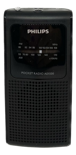 Radio Philips Am/ Fm Ae1500 Color Negro